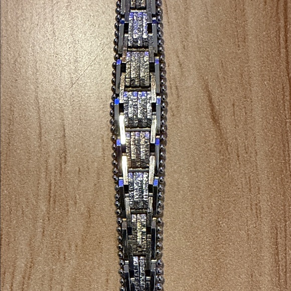 Milor Silver and Gold Bracelet Sterling Silver 925 - Picture 2 of 9